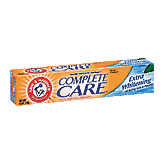 Arm & Hammer Complete Care plus whitening, baking soda & peroxide, stain defense, fresh mint flavor Left Picture